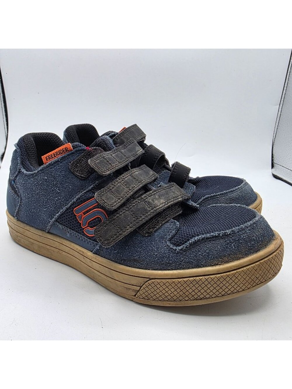 Adidas Five Ten Freerider VCS Kids Size 4.5 Blue Mountain Bike Shoes
